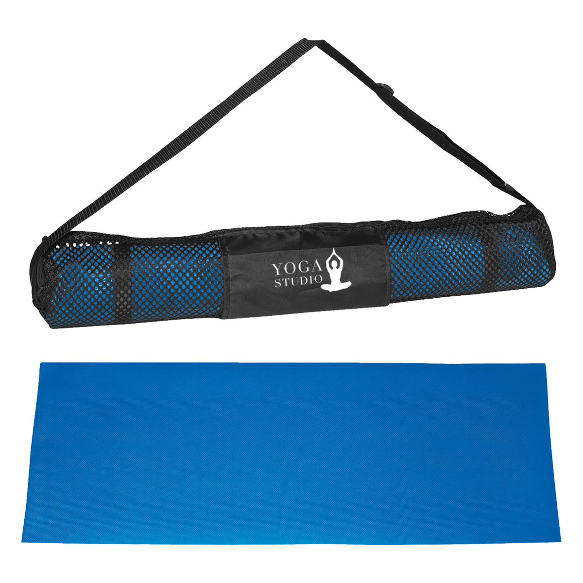 Yoga Mat Set with Carry Bag & Strap
