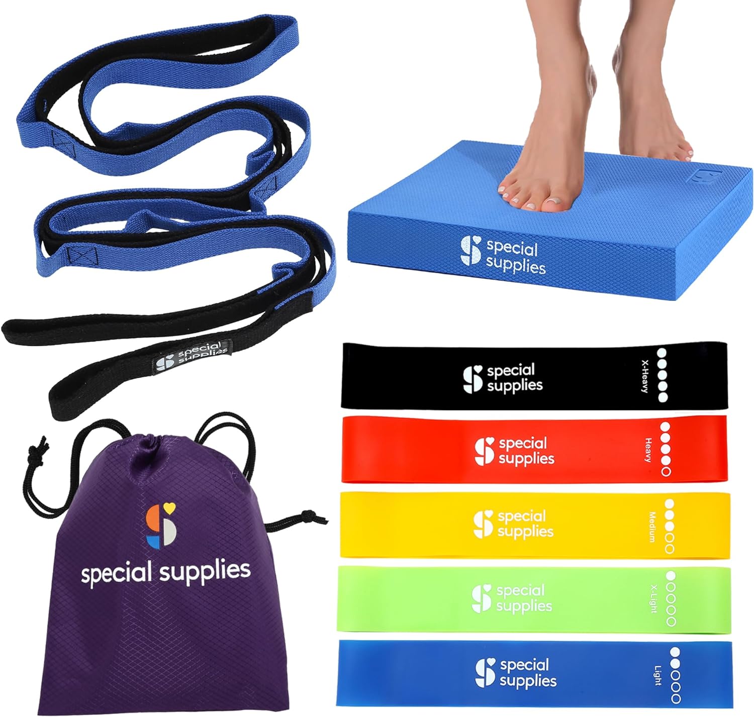 Adaptive Chair Yoga Stability Aid Kit