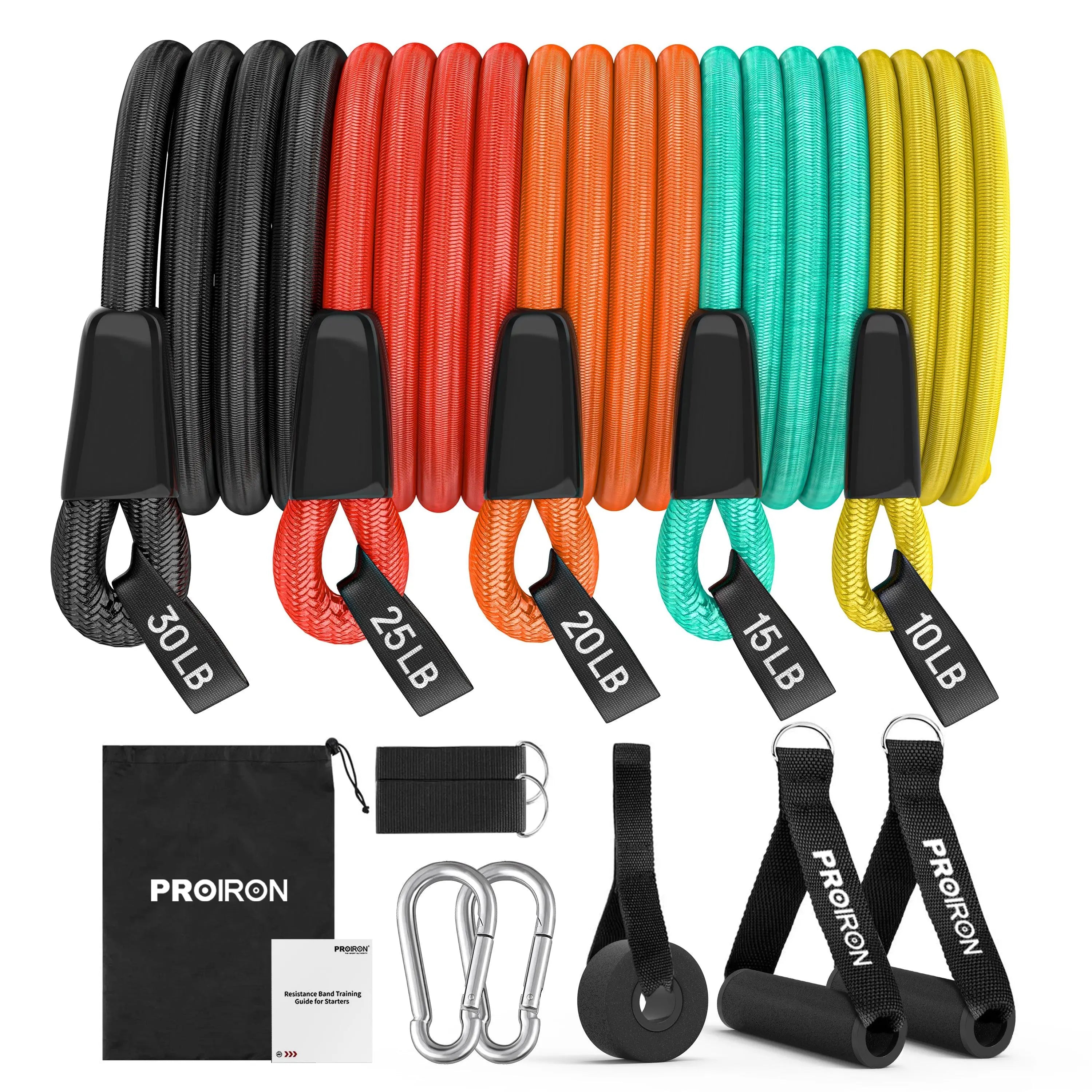 Resistance Band Set 5-Level Physical Therapy
