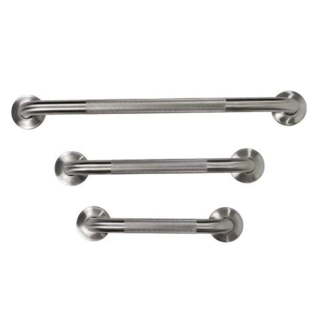 Vive Health Premium Brushed Nickel Grab Bar - 24 inch stainless steel