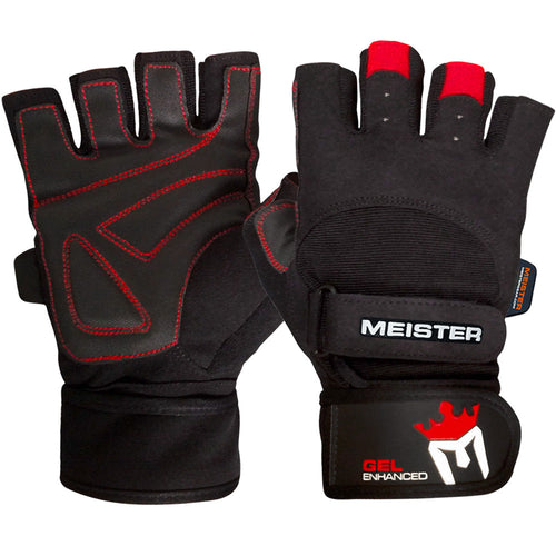 Adaptive Fitness Gloves with Velcro Straps